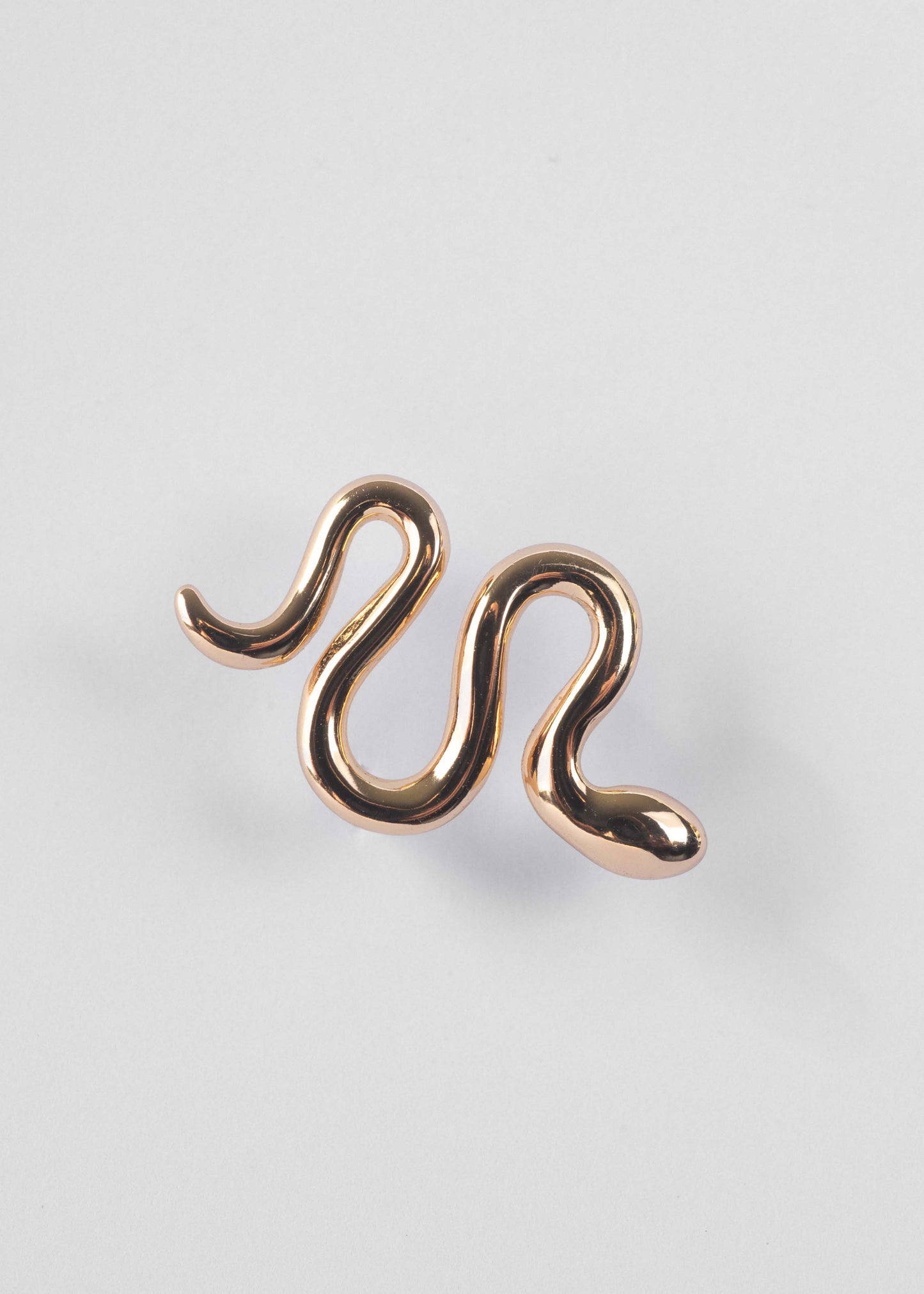 snake ohrringe gold