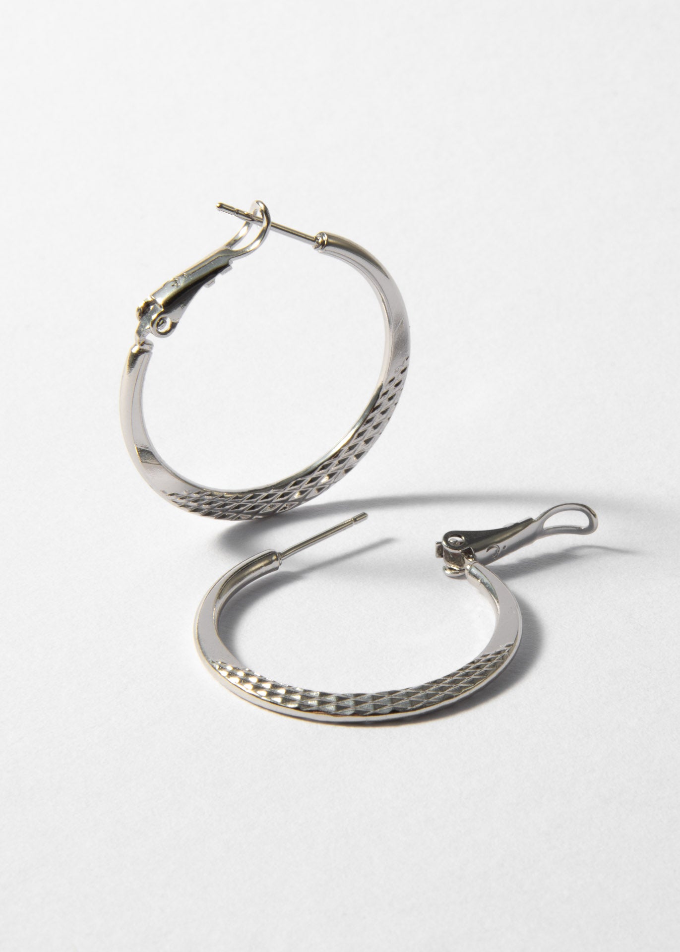 kivi creolen silver